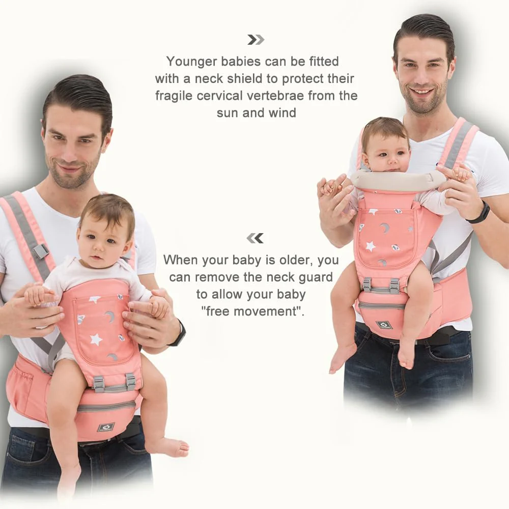 Multifunctional Baby Carrier for Newborn to Toddlers-SA2408-181 - Image 16