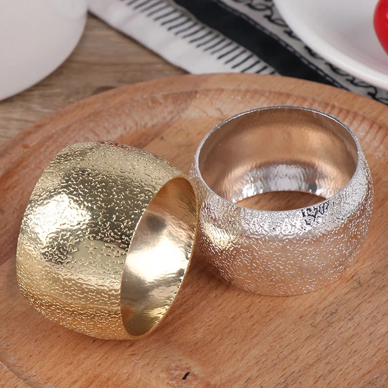 Napkin Holder Rings-Sliver Rings - Image 2