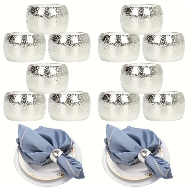 Napkin Holder Rings-Sliver Rings - Image 8