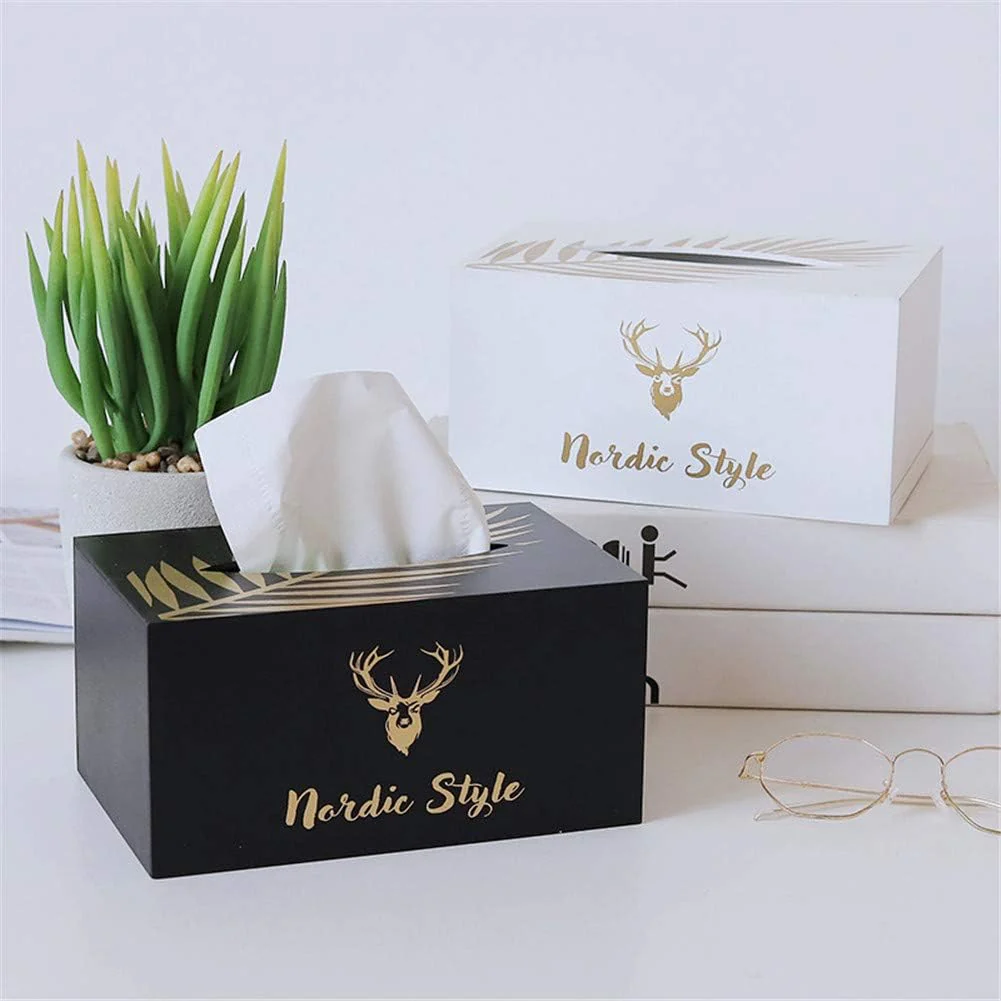 Nordic Style Wooden Tissue Box SA2405-23