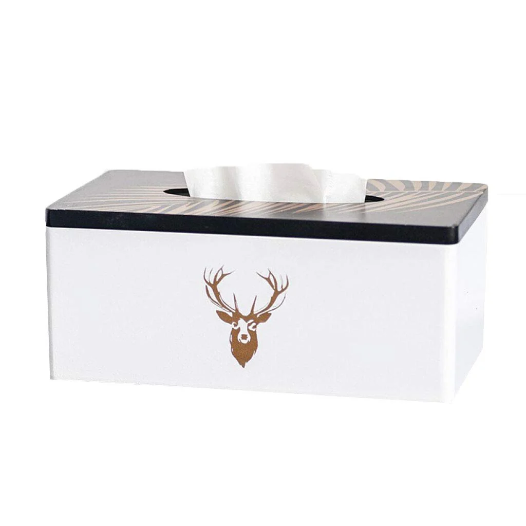 Nordic Style Wooden Tissue Box SA2405-25 Black Hawk - Image 4