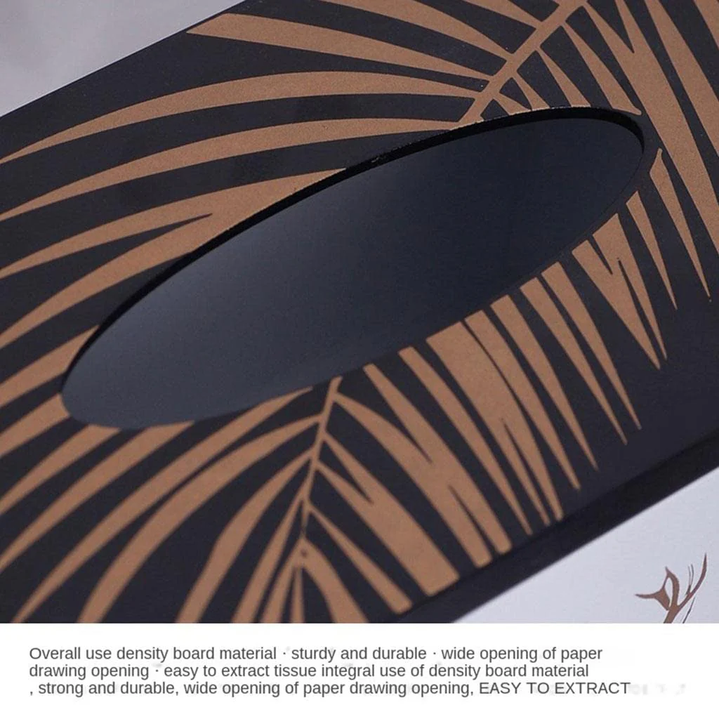 Nordic Style Wooden Tissue Box SA2405-25 Black Hawk - Image 5