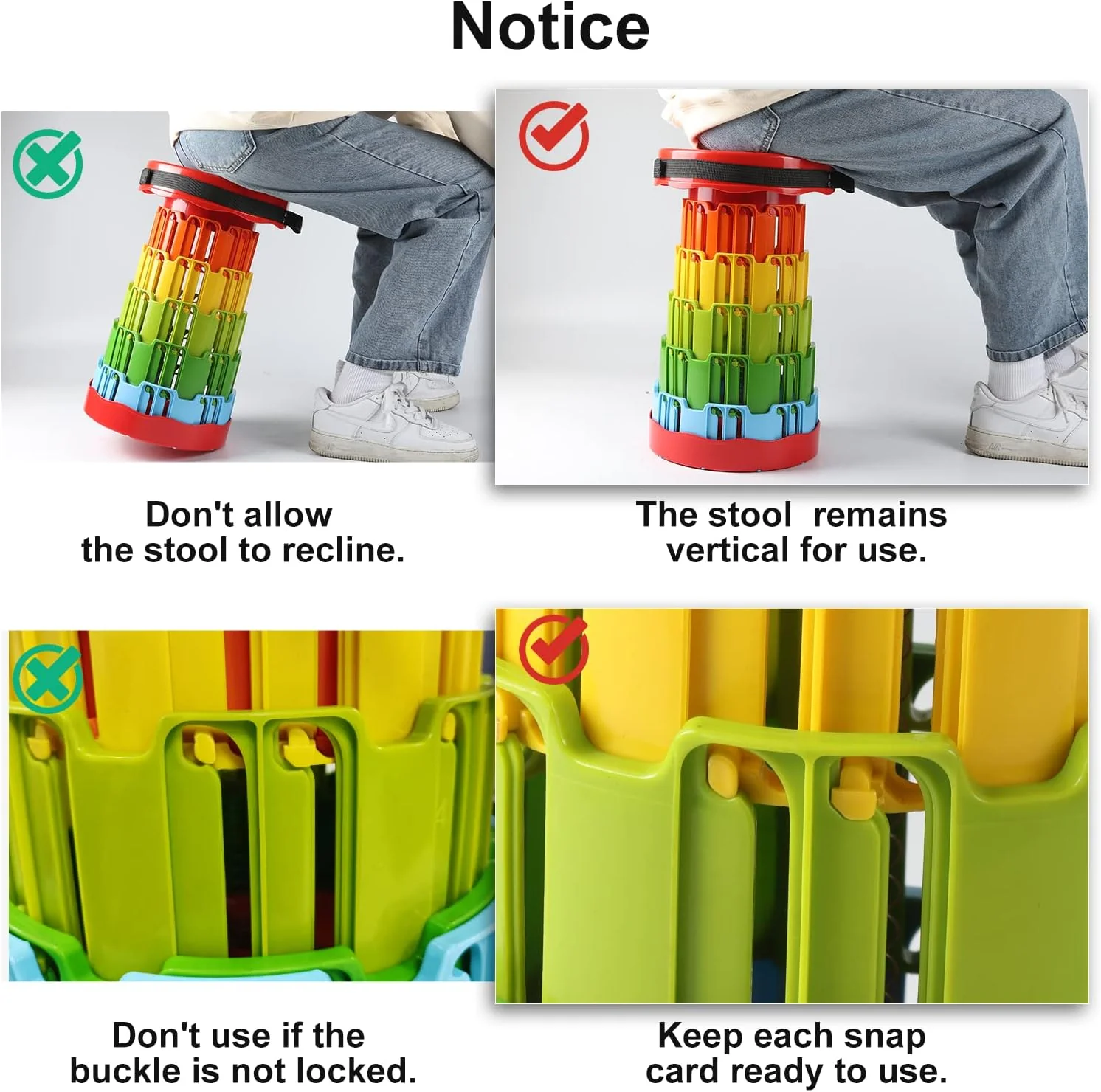 Portable Sitting Stool-Multi - Image 2