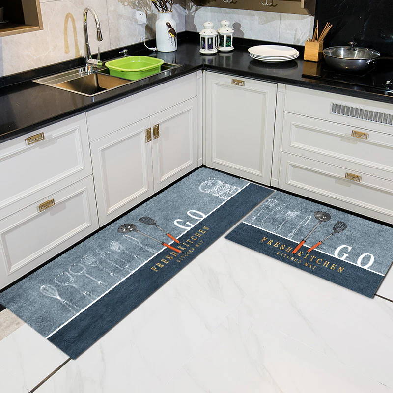 Premium Padded Anti slip Kitchen Mat Set-Refresh Kitchen