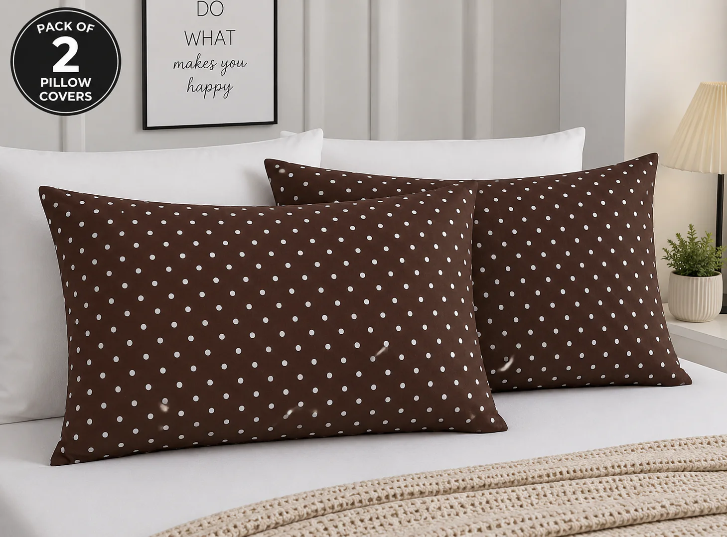 Printed Pillow Covers Pack of 2- PC0054 - Image 2