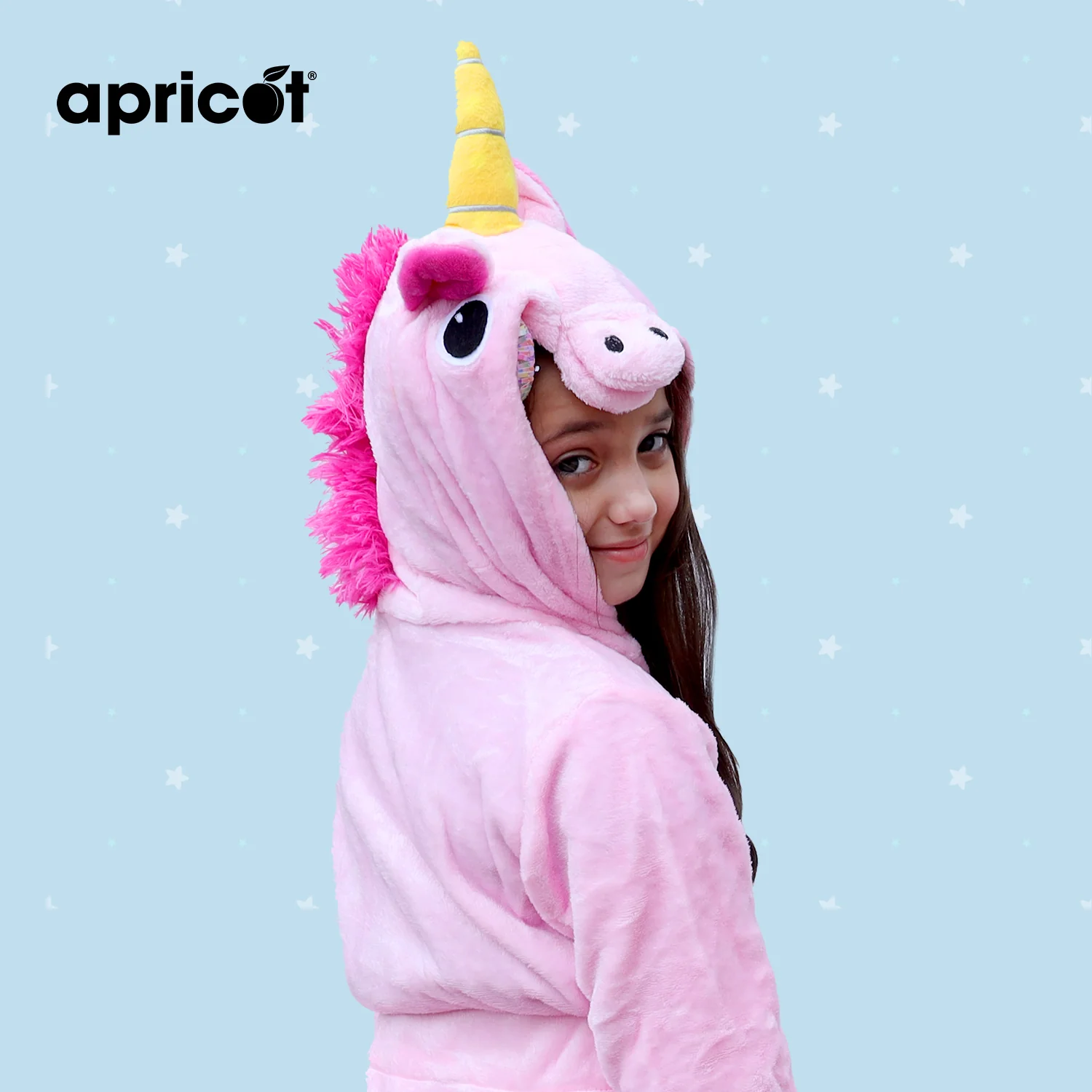 SA-29 Kids Plush Hooded Fleece- Sleep Wears