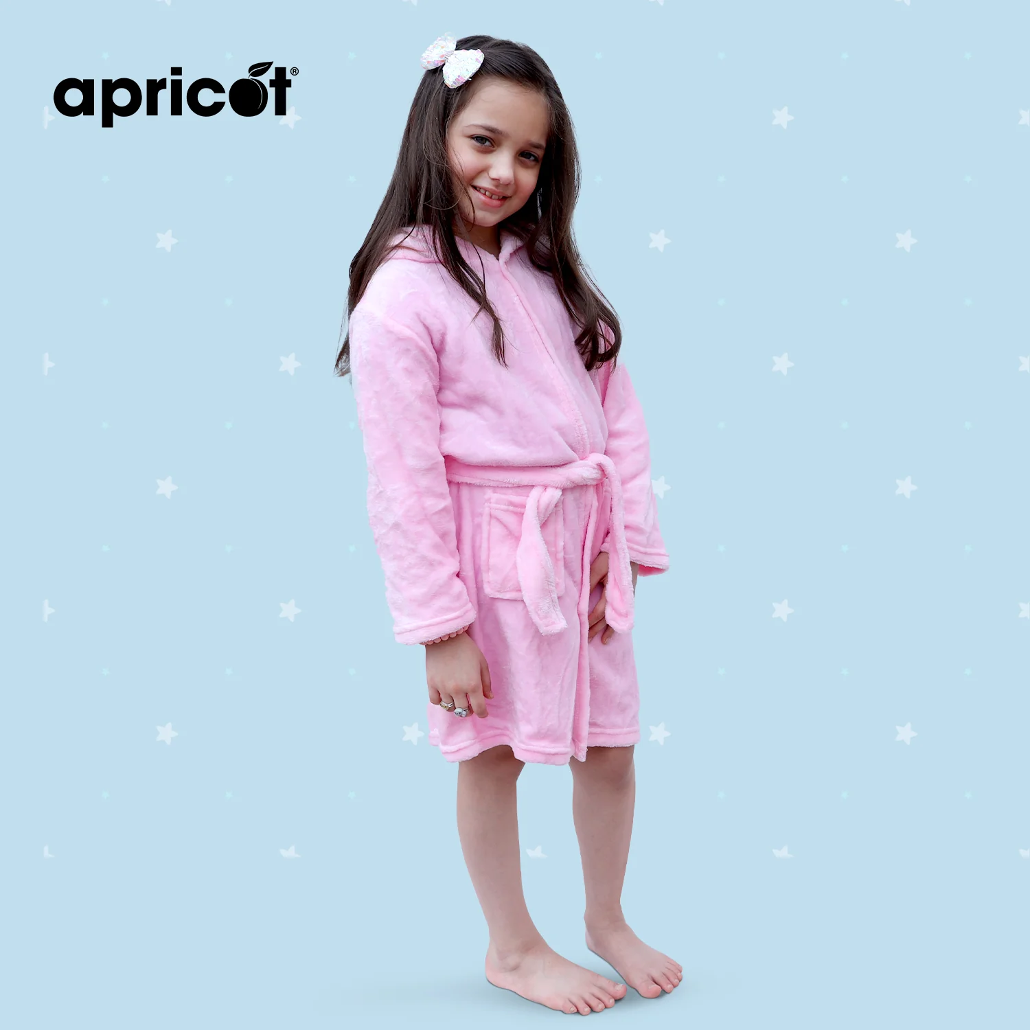SA-29 Kids Plush Hooded Fleece- Sleep Wears - Image 2