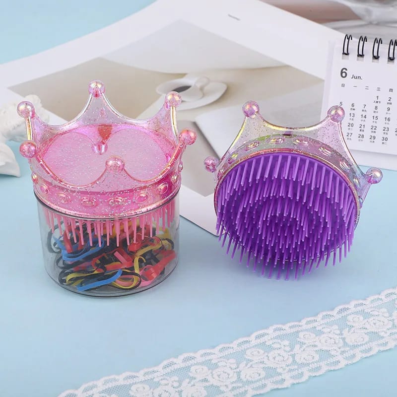 Shiny Shell Hair Brush-Princess - Image 2