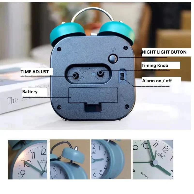 Side Table Alarm Clock-(SA2405-231) - Image 16