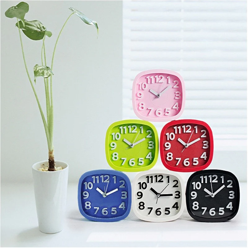 Side Table Alarm Clock-Green(5545)(SA2405-57)