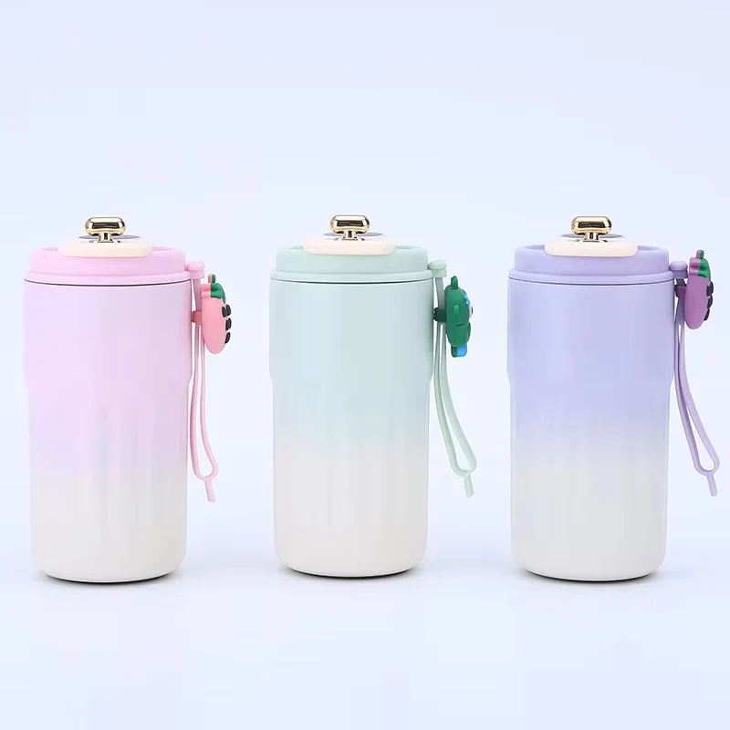 Smart Coffee Thermos With Temperature Display (SA2510-154)Lilac - Image 4