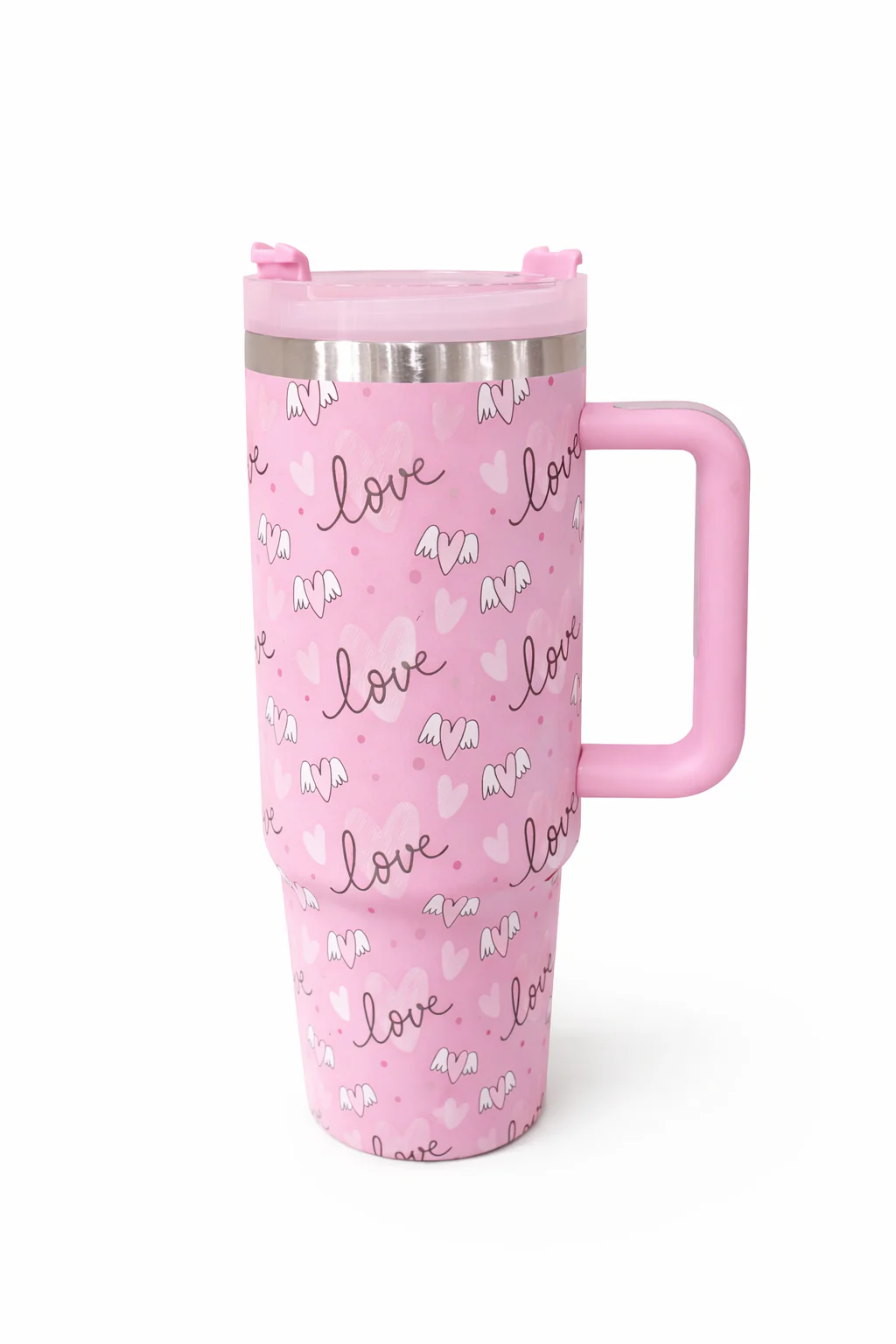 Stanley Quencher H2.0 FlowState™ Tumbler 40 OZ-1200ML-LOVE(PINK) - Image 2