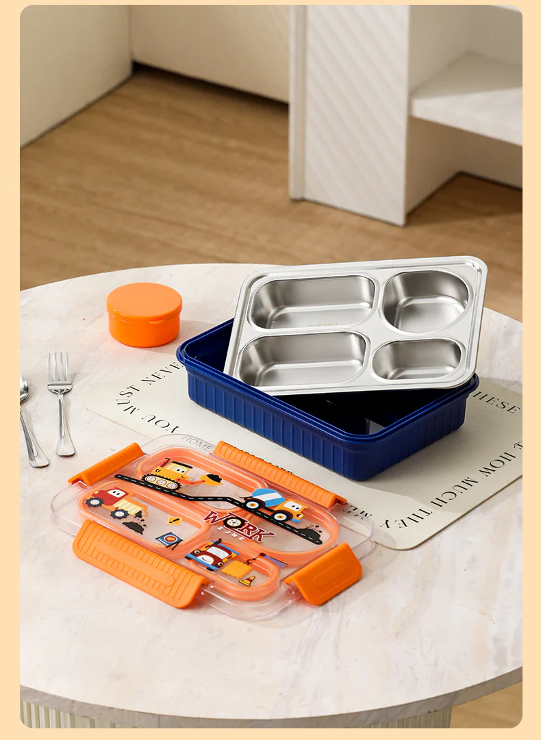 TrioFeast Bento Lunch Box Leak Proof(3 Compartment) -SA2510-057WIN - Image 7