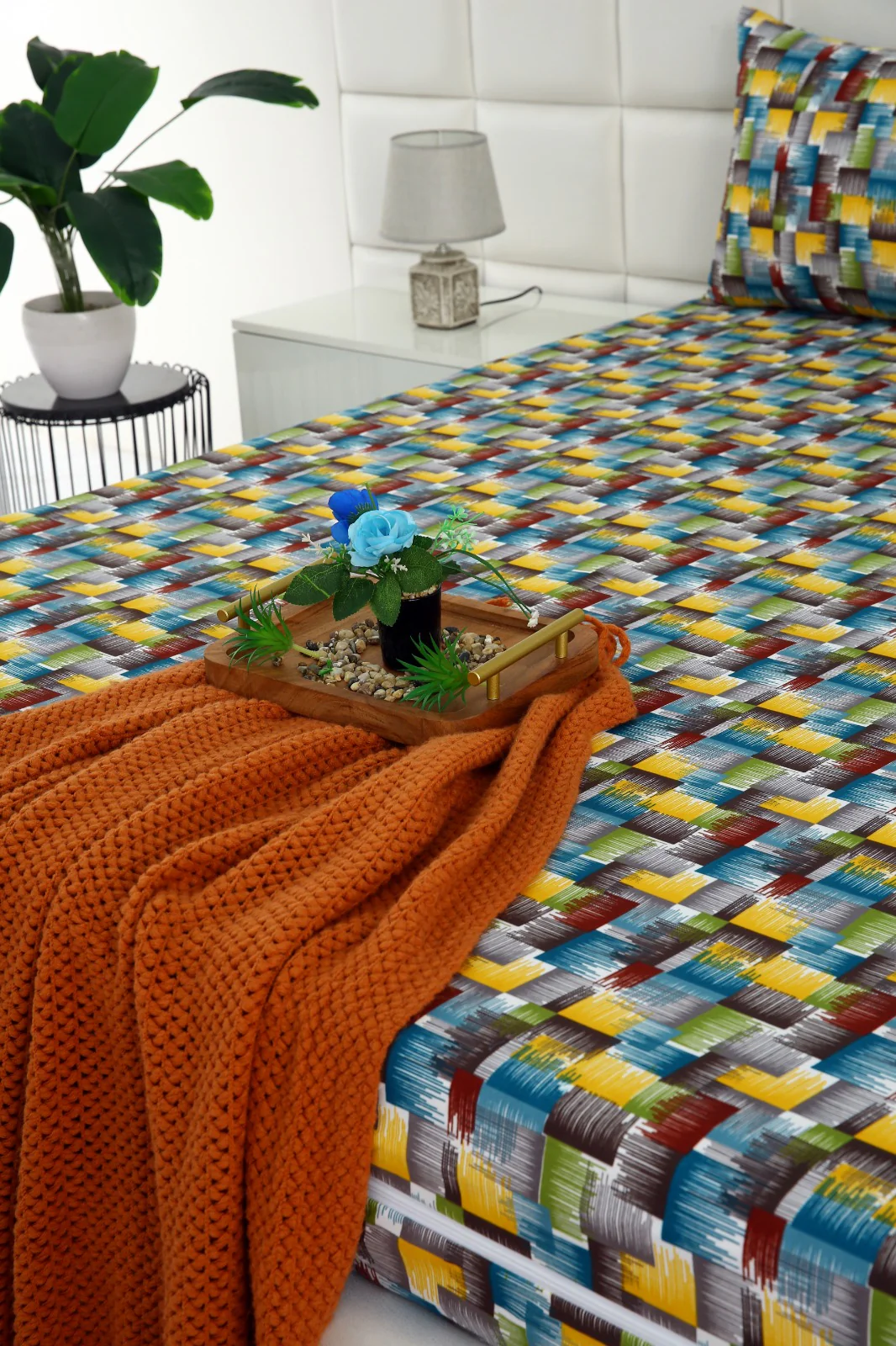 Zipper Mattress Cover Printed-Gradient - Image 8