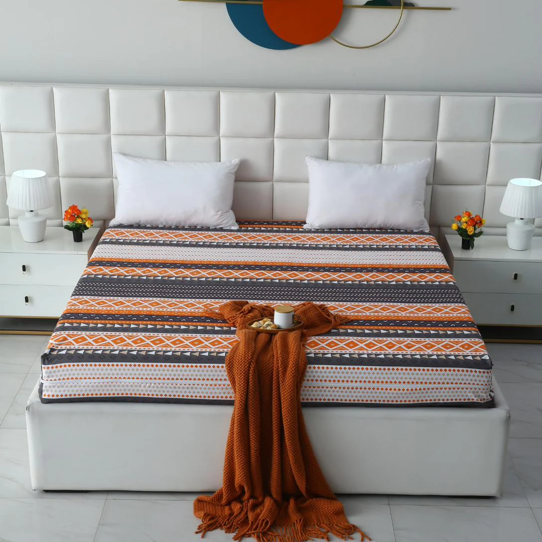 Zipper Mattress Cover Printed-Mexican Style
